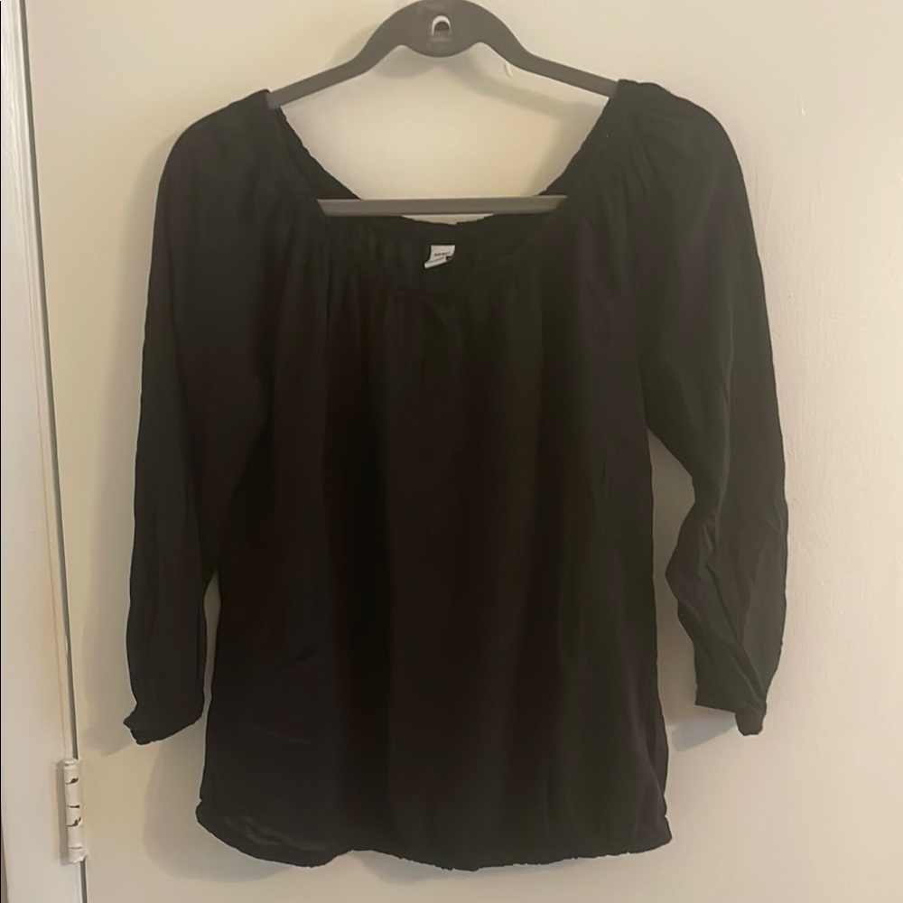 Black Women's Off The Shoulder Top